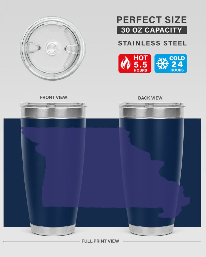 Missouri 26#- stateflags- Tumbler
