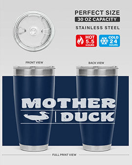 Mother ducker Style 24#- duck- Tumbler
