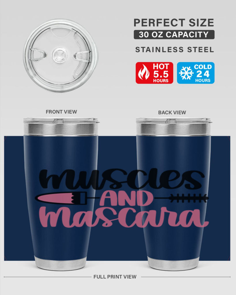 Muscles And Mascara Style 35#- make up- Tumbler