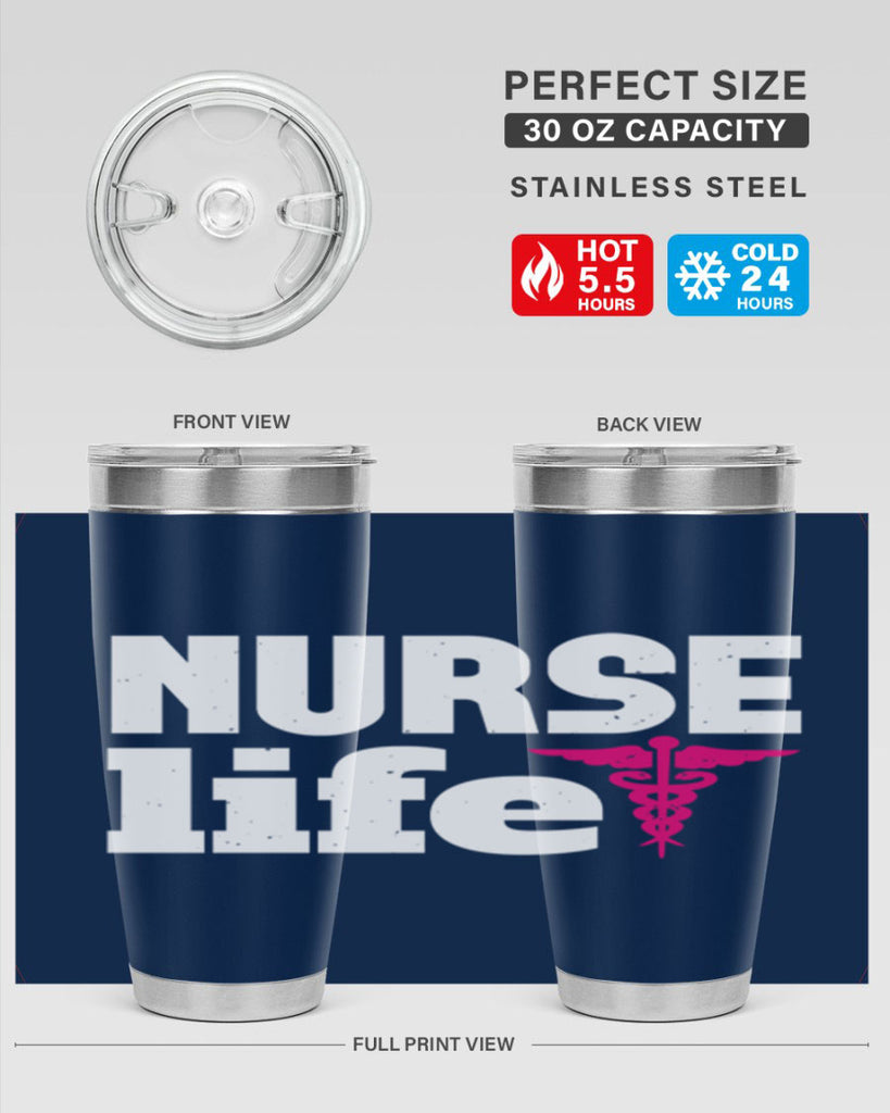 Nurse life Style 283#- nurse- tumbler