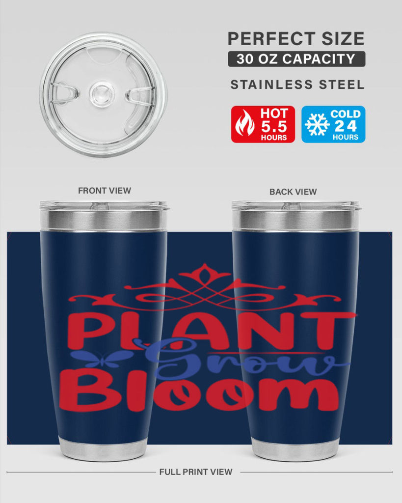 Plant Grow Bloom 392#- spring- Tumbler