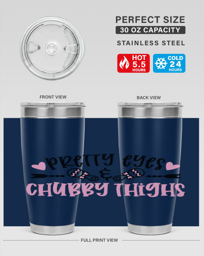 Pretty Eyes Chubby Thights Style 30#- baby- tumbler