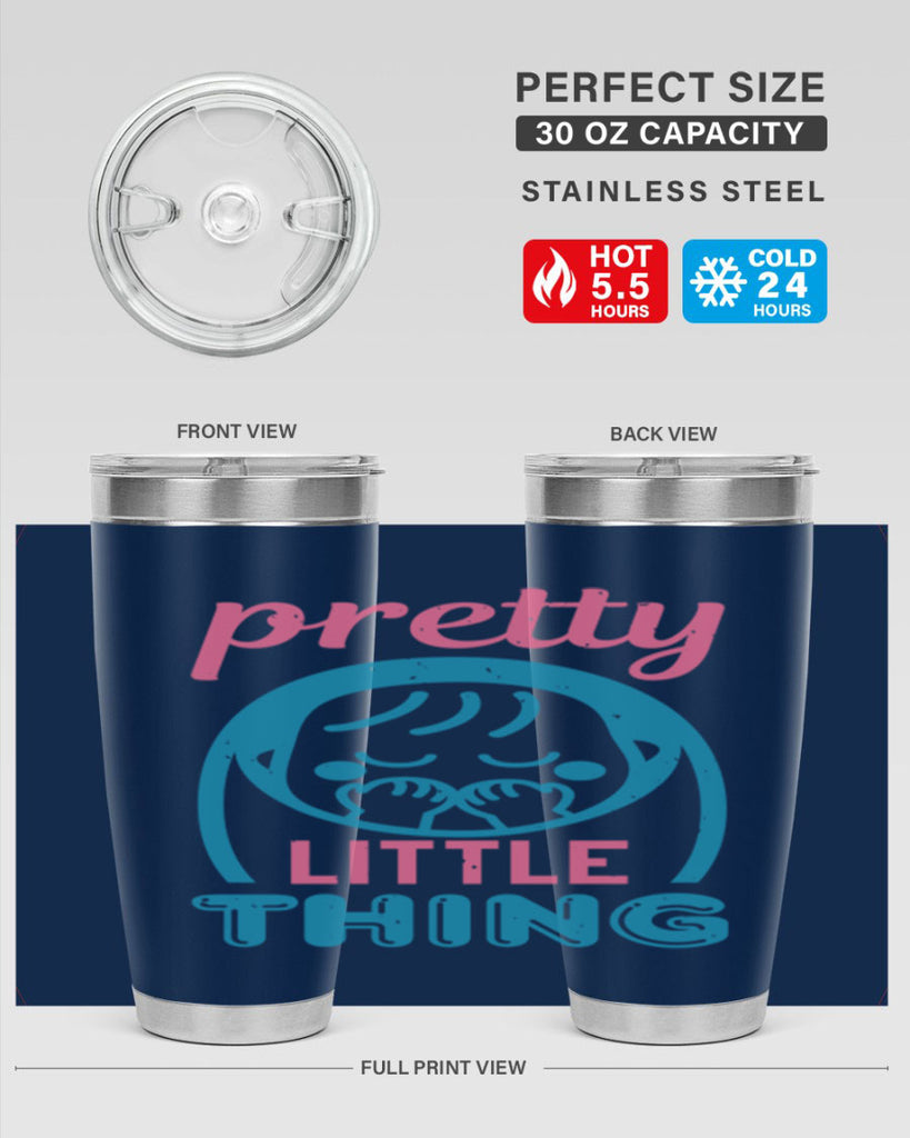 Pretty little Thing Style 19#- baby shower- tumbler