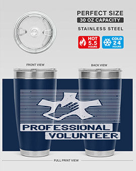 Professional Volunteer Style 36#- volunteer- Tumbler