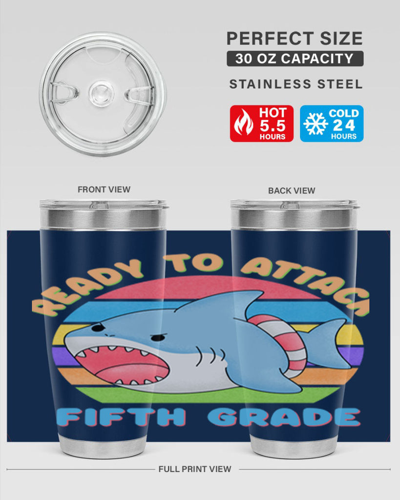 Ready to Attack 5th Grade 21#- 5th grade- Tumbler