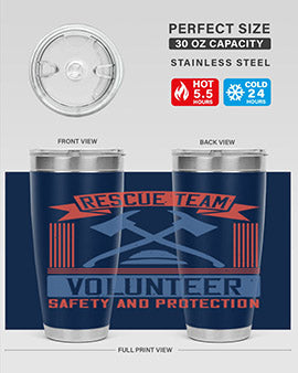 Rescue Team Volunteer Safety And Protection Style 33#- volunteer- Tumbler