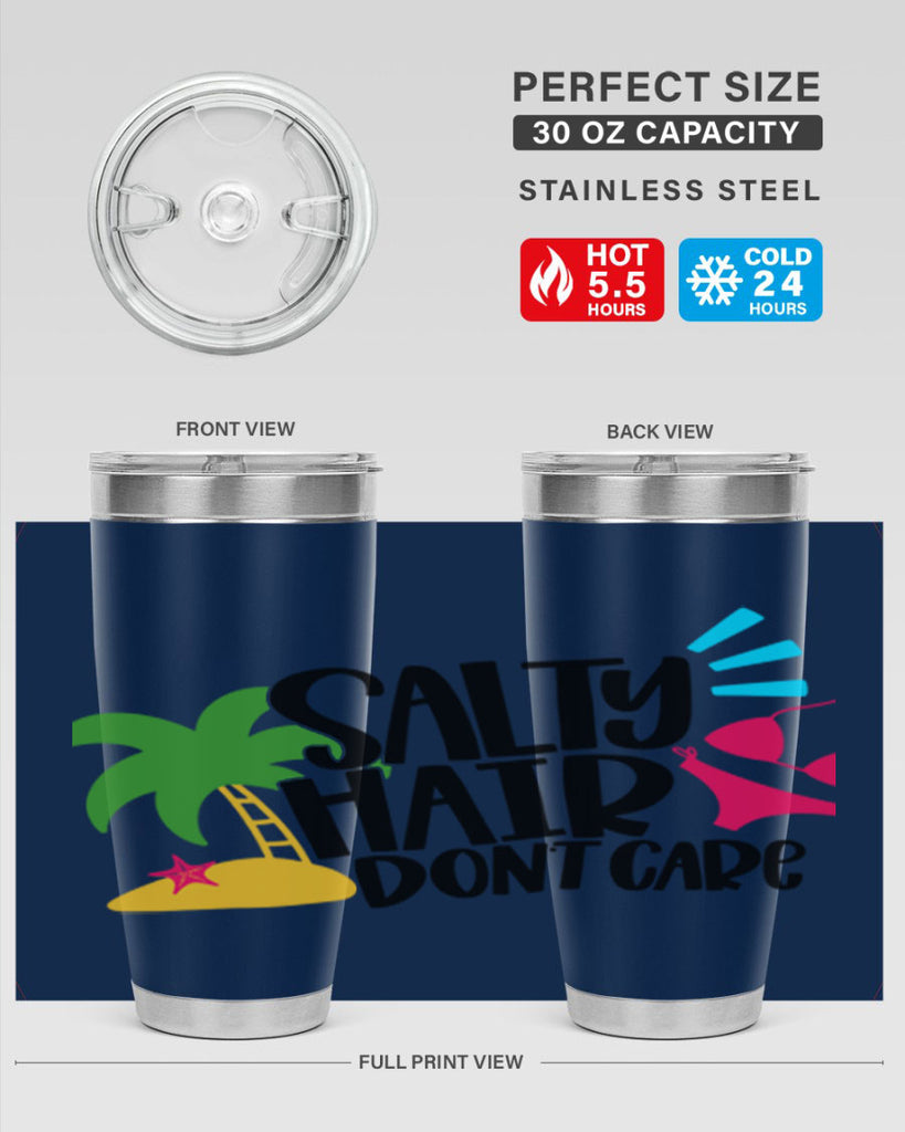 Salty Hair Dont Care Style 29#- summer- Tumbler