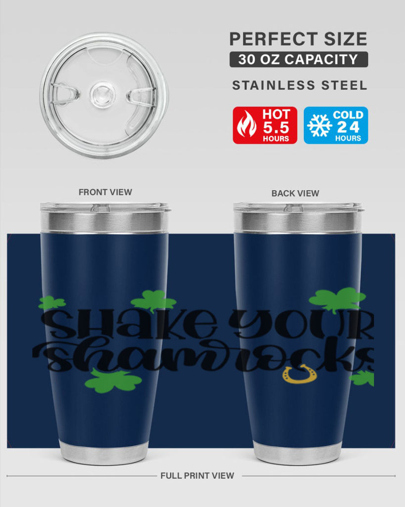 Shake Your Shamrocks Style 32#- St Patricks Day- Tumbler