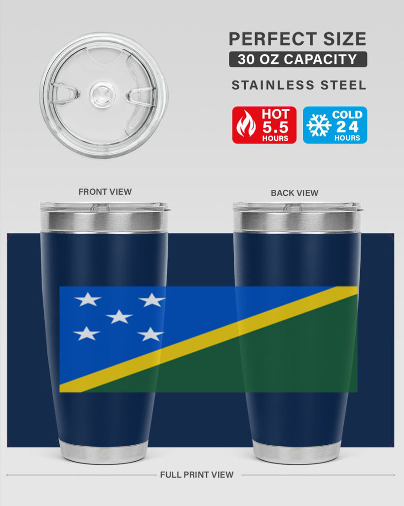 Solomon Islands 38#- world flags- Tumbler