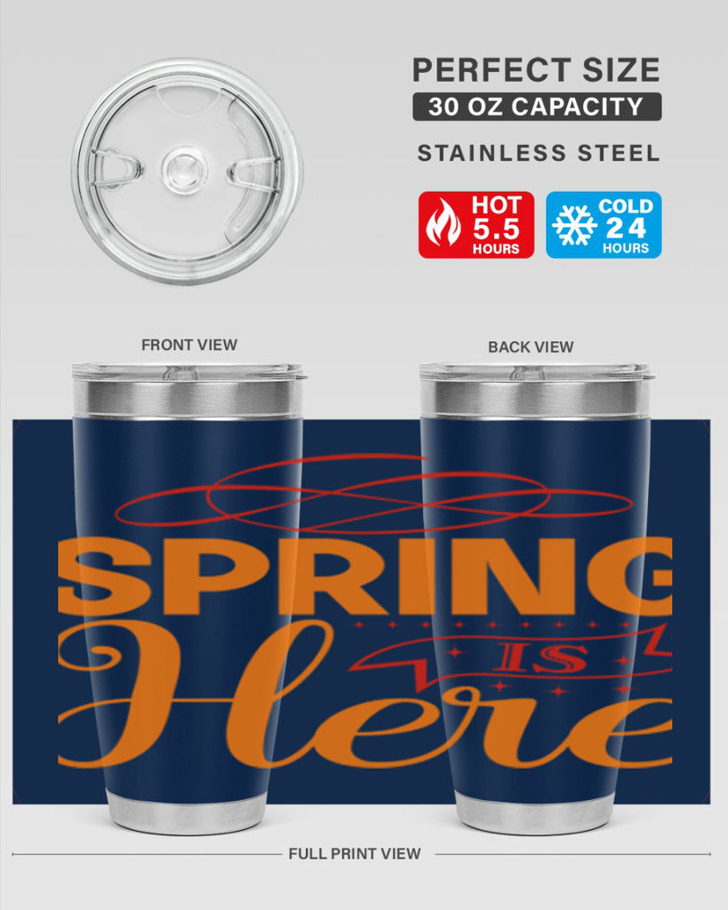 Spring is here 454#- spring- Tumbler