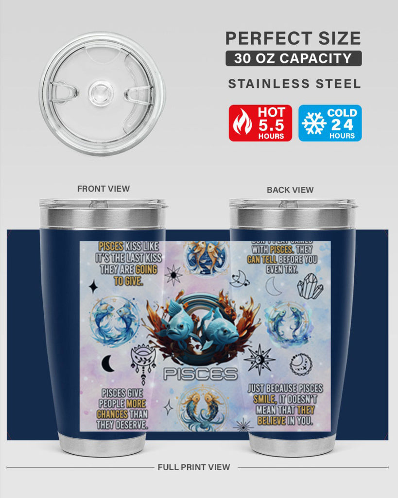 Straightpisces 475#- zodiac- Tumbler