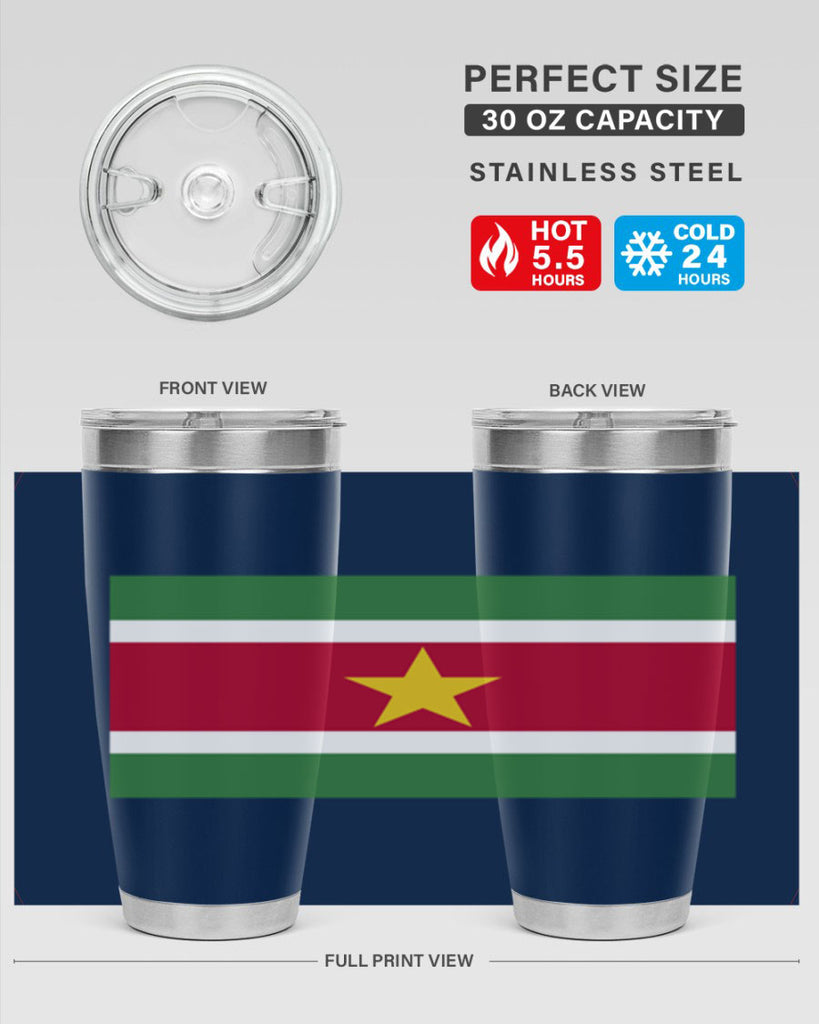 Suriname 30#- world flags- Tumbler