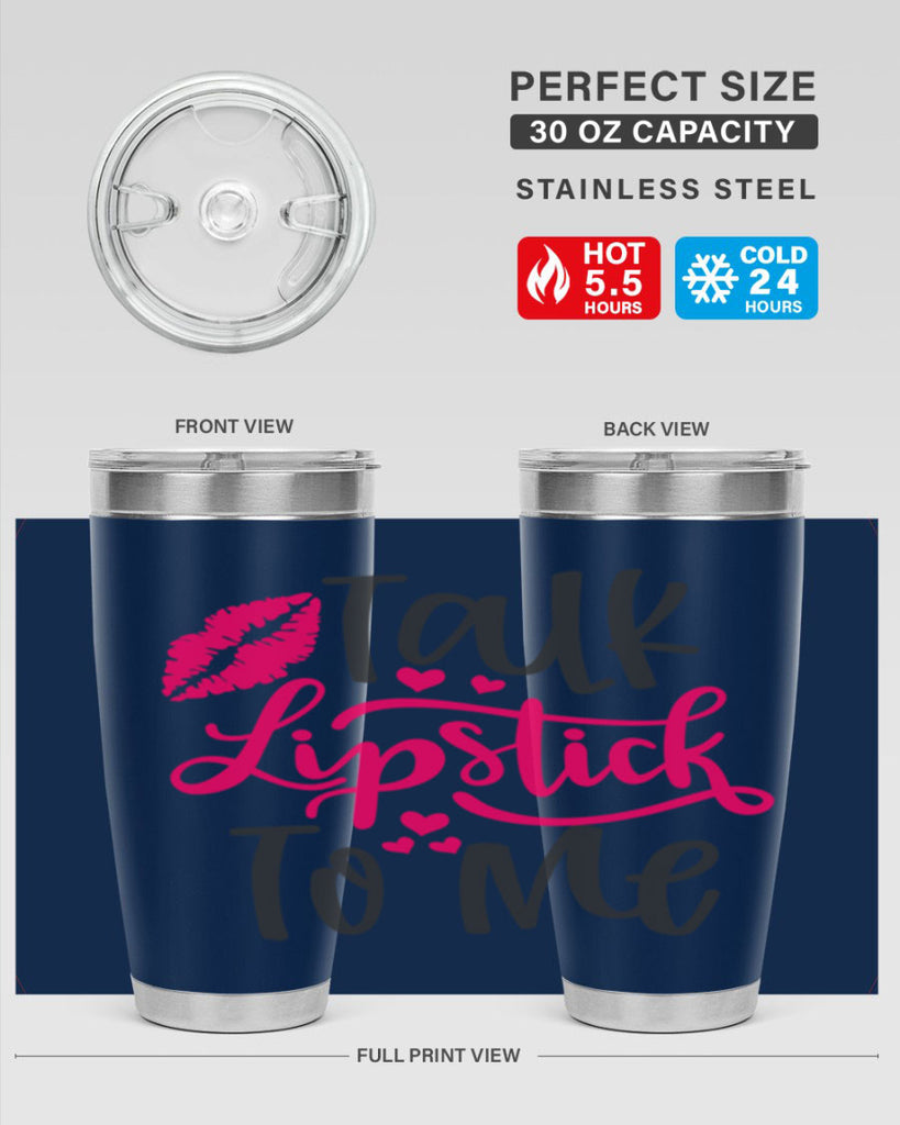 Talk Lipstick To Me Style 217#- make up- Tumbler