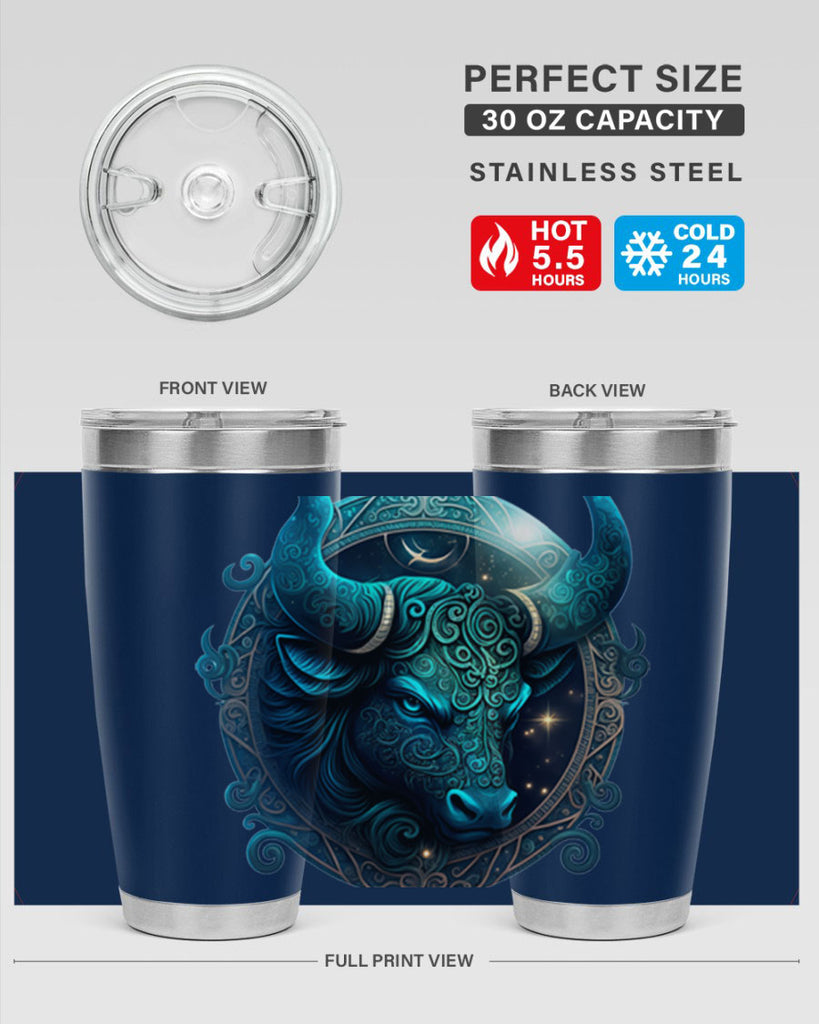 Taurus 485#- zodiac- Tumbler