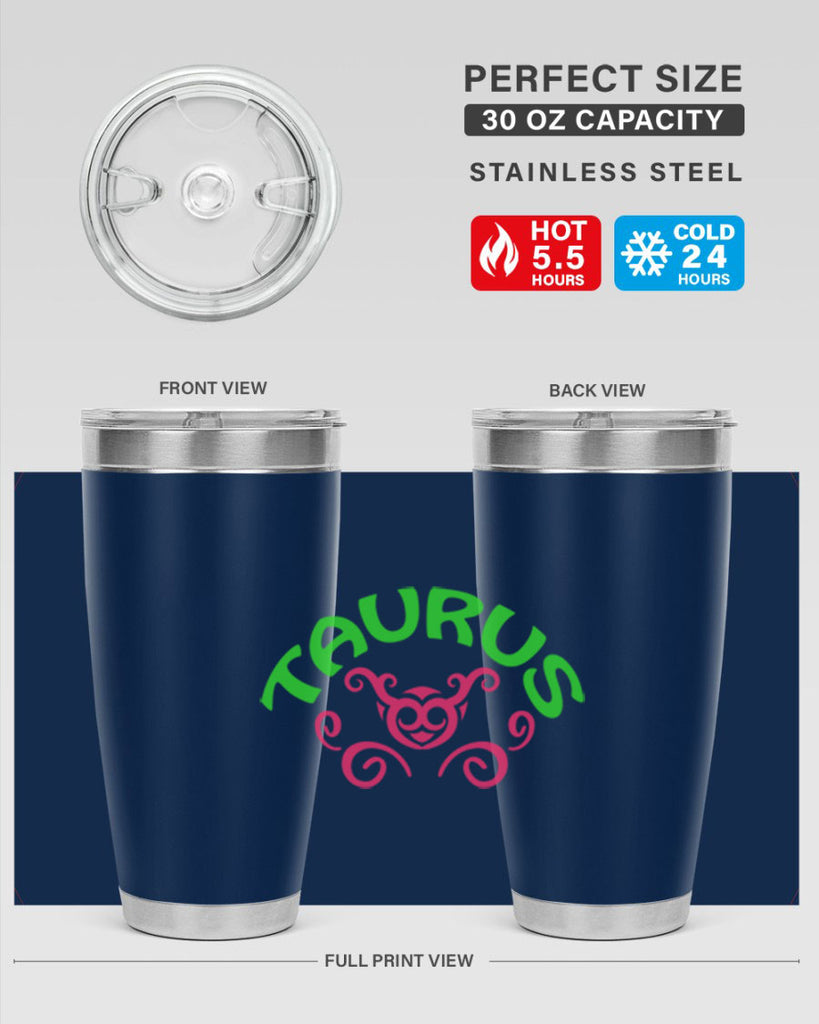Taurus 493#- zodiac- Tumbler