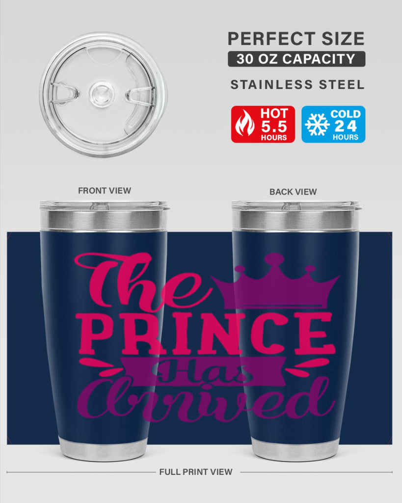 The Prince Has Arrived Style 197#- baby- tumbler