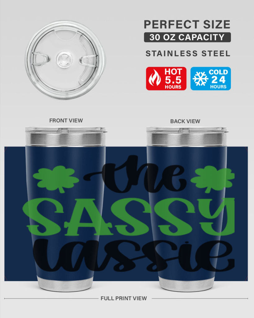 The Sassy Iassie Style 26#- St Patricks Day- Tumbler