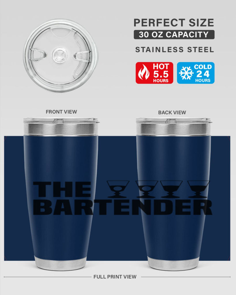 The bartender Style 12#- bartender- tumbler