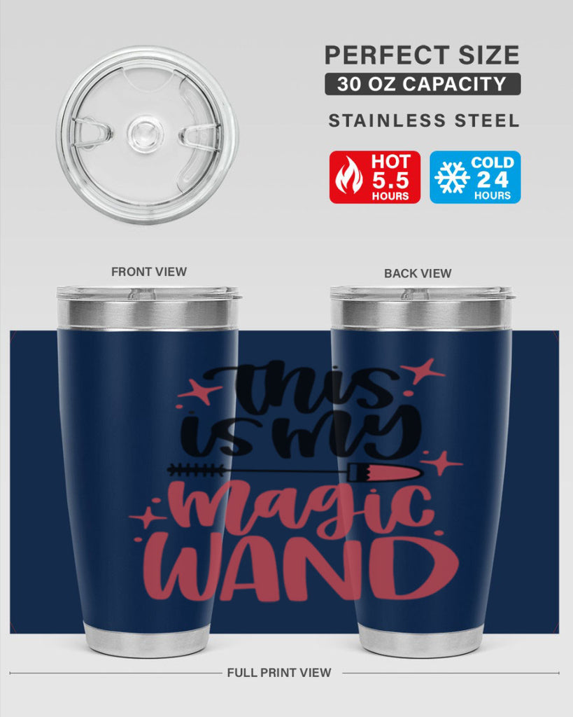 This Is My Magic Wand Style 12#- make up- Tumbler