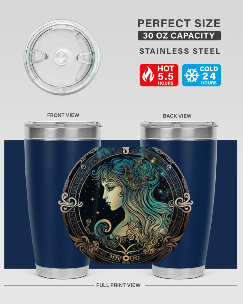 Virgo 526#- zodiac- Tumbler