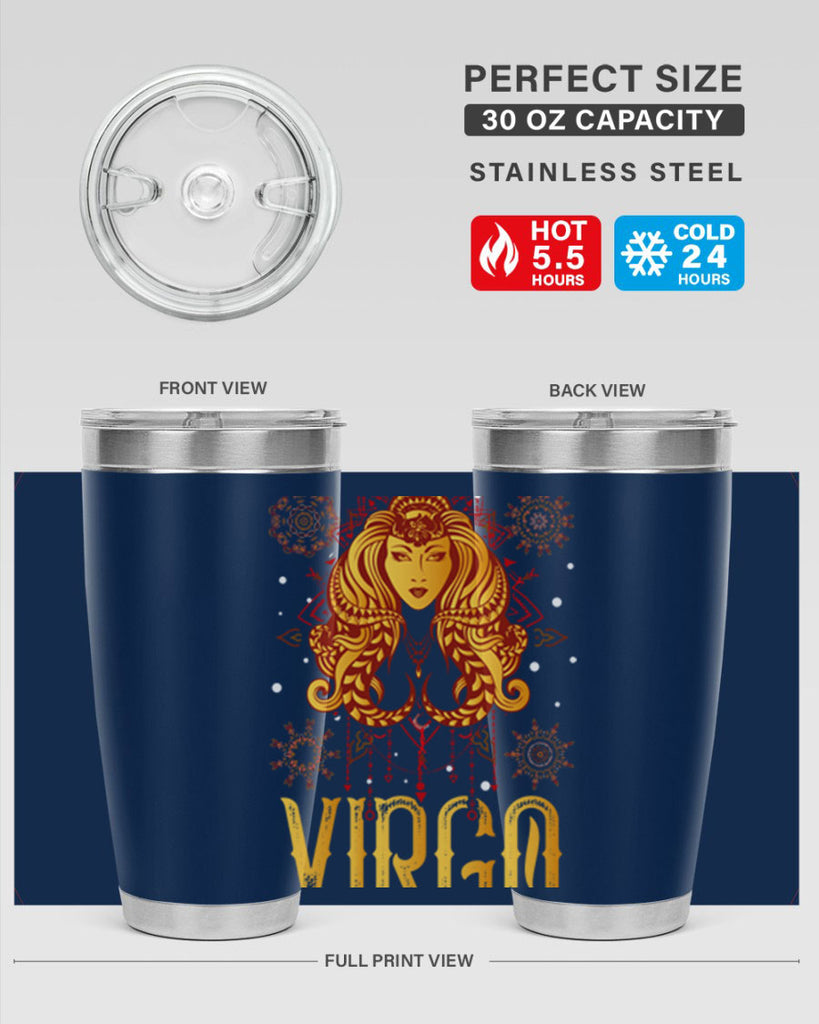 Virgo 542#- zodiac- Tumbler