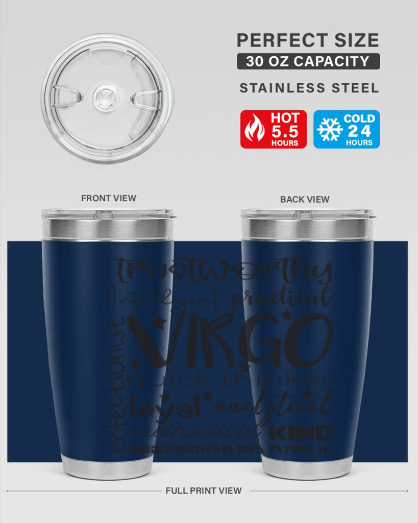 Virgo 574#- zodiac- Tumbler