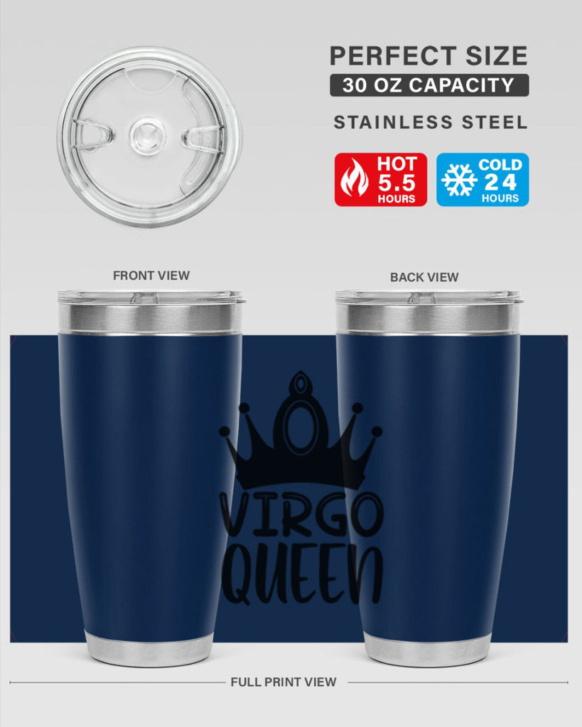 Virgo queen 539#- zodiac- Tumbler