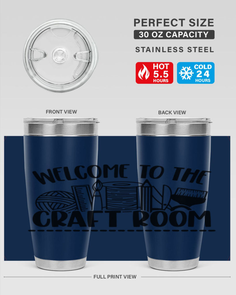Welcome To the Craft Room 1#- crafting- Tumbler