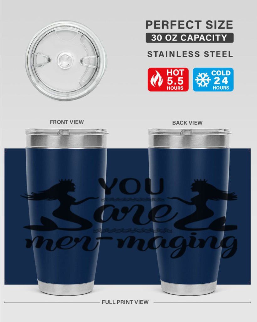 You are mermaging design 686#- mermaid- Tumbler