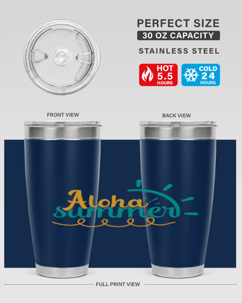 aloha summer Style 109#- summer- Tumbler