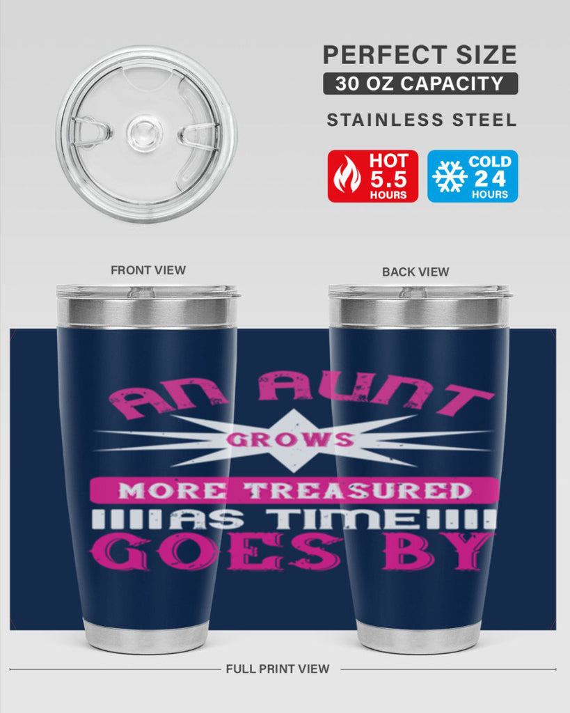 an aunt grows more treasured as time goes by 220#- mom- Tumbler
