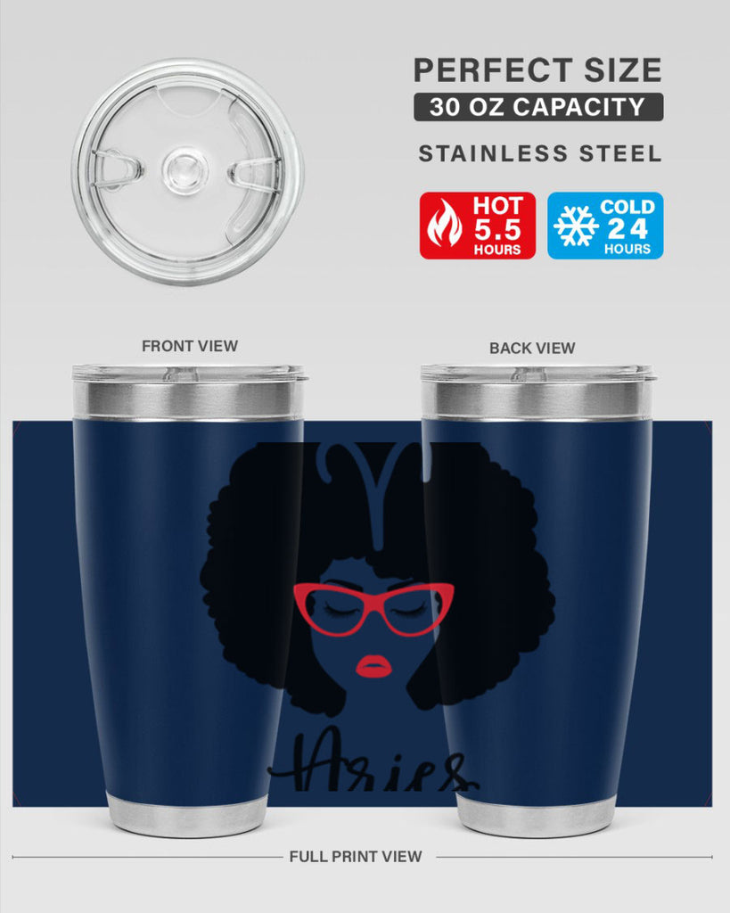aries 122#- zodiac- Tumbler