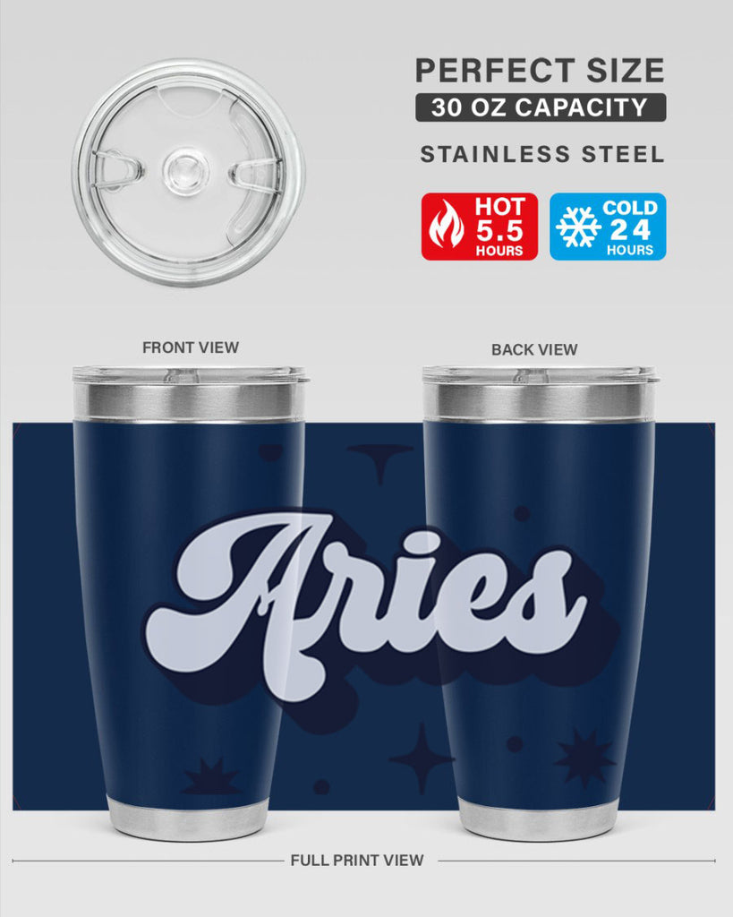 aries 133#- zodiac- Tumbler