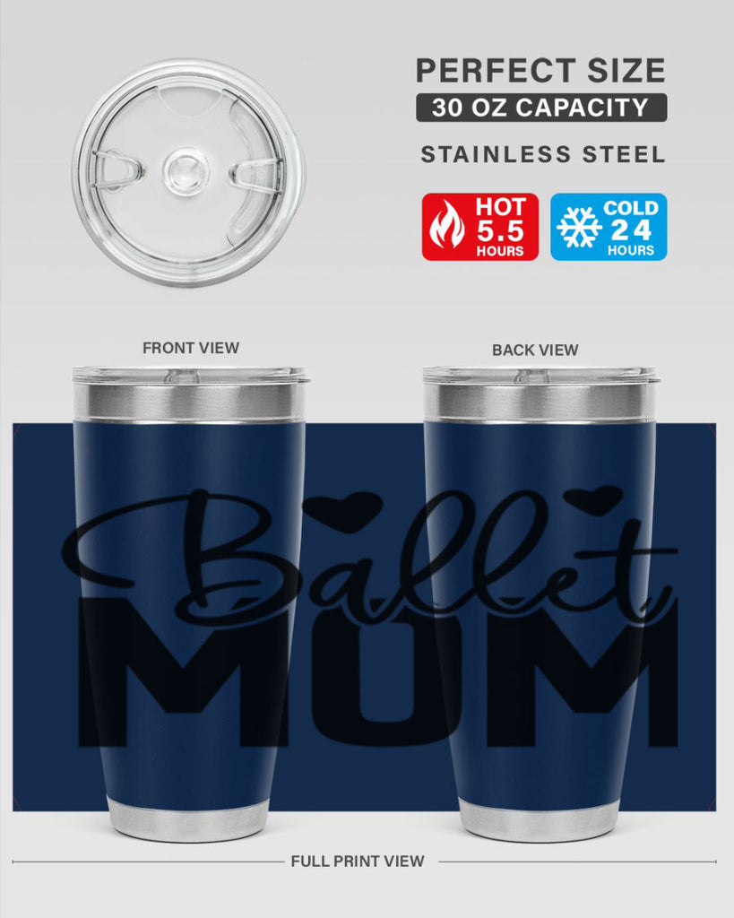 ballet mom 12#- ballet- Tumbler