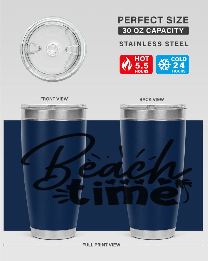 beach time Style 108#- summer- Tumbler