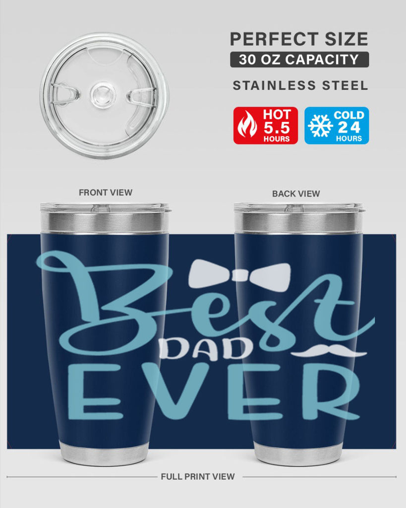 best dad ever 109#- fathers day- Tumbler