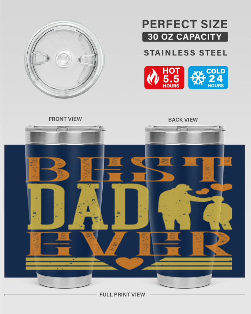 best dad ever 199#- fathers day- Tumbler