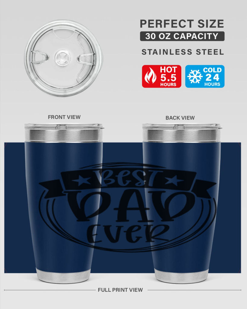 best dad ever 72#- fathers day- Tumbler