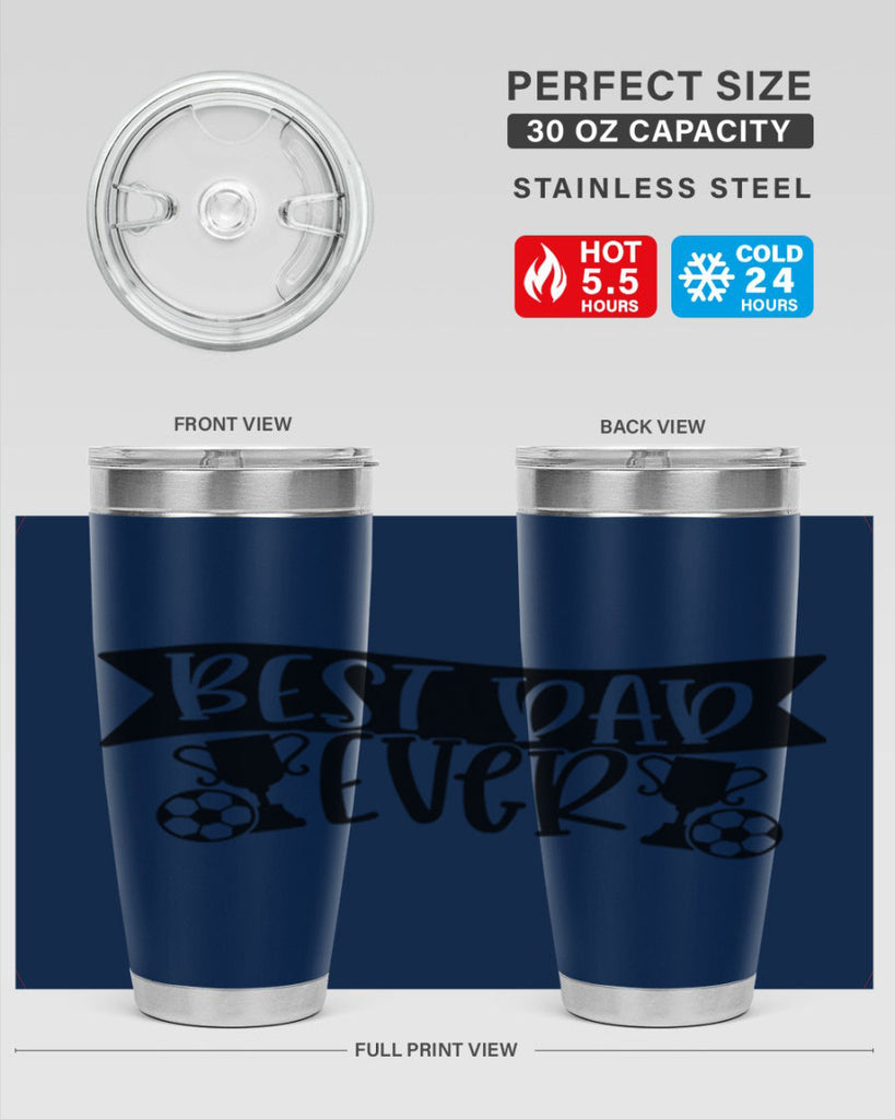 best dad ever 73#- fathers day- Tumbler