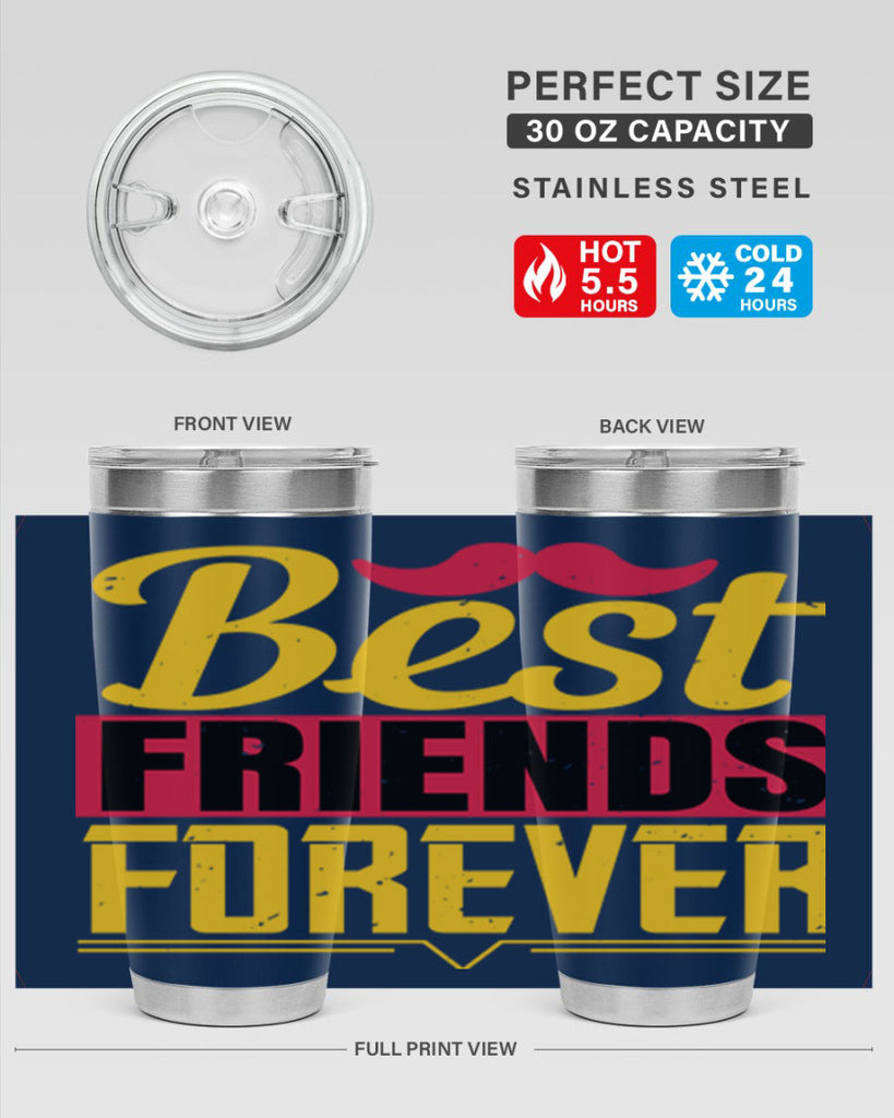 best friends forever 133#- fathers day- Tumbler