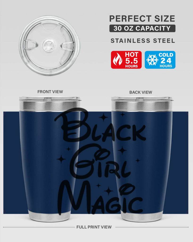 black girl magic 207#- black words phrases- Cotton Tank