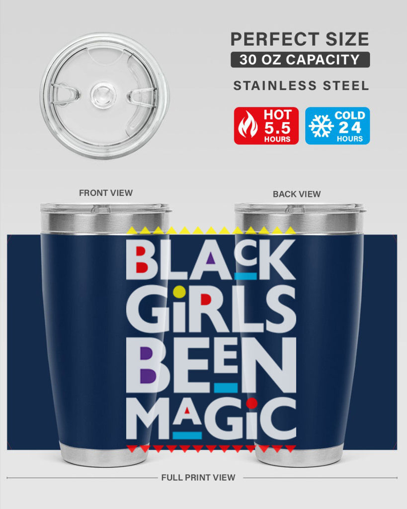 black girls been magic 243#- black words phrases- Cotton Tank