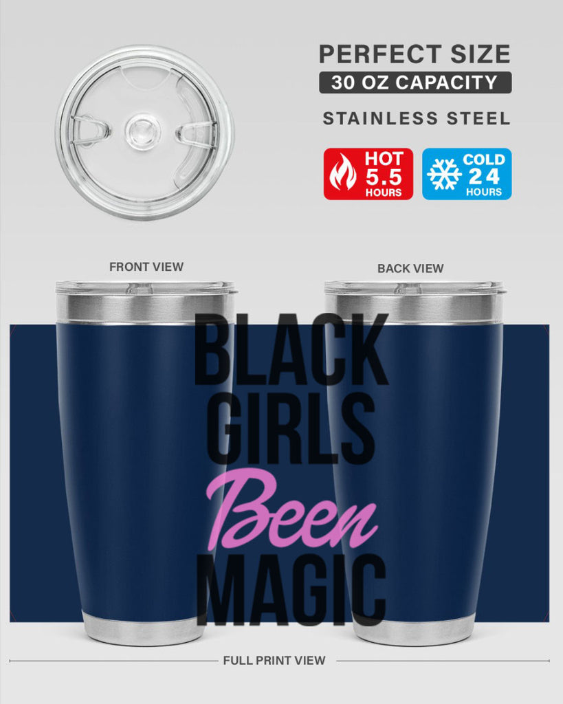 black girls been magic 244#- black words phrases- Cotton Tank