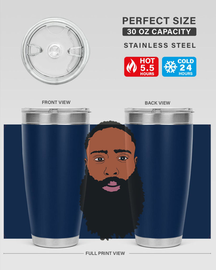 black man style 2#- black men - boys- tumbler