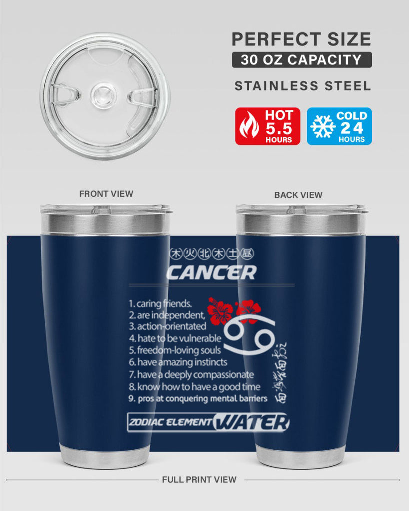 cancer 175#- zodiac- Tumbler