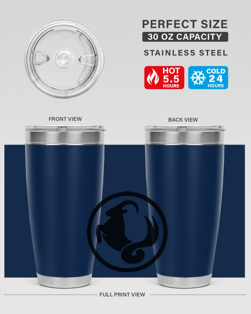 capricorn 203#- zodiac- Tumbler