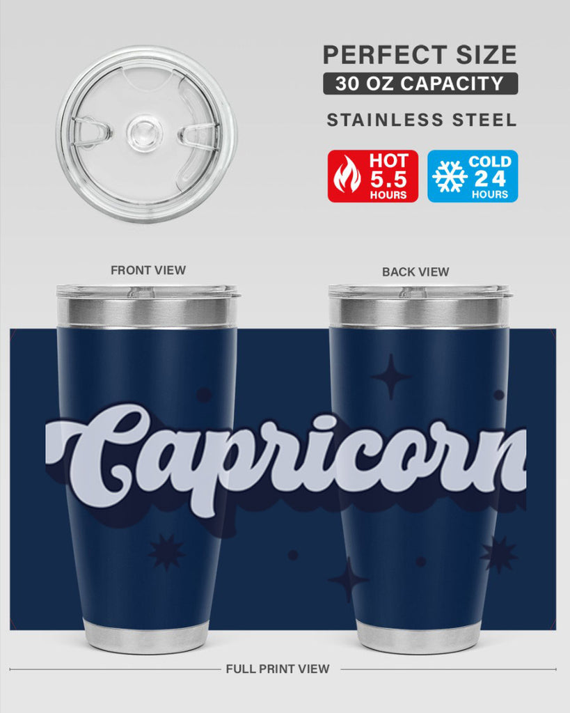 capricorn 205#- zodiac- Tumbler
