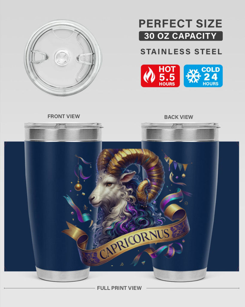capricorn 209#- zodiac- Tumbler