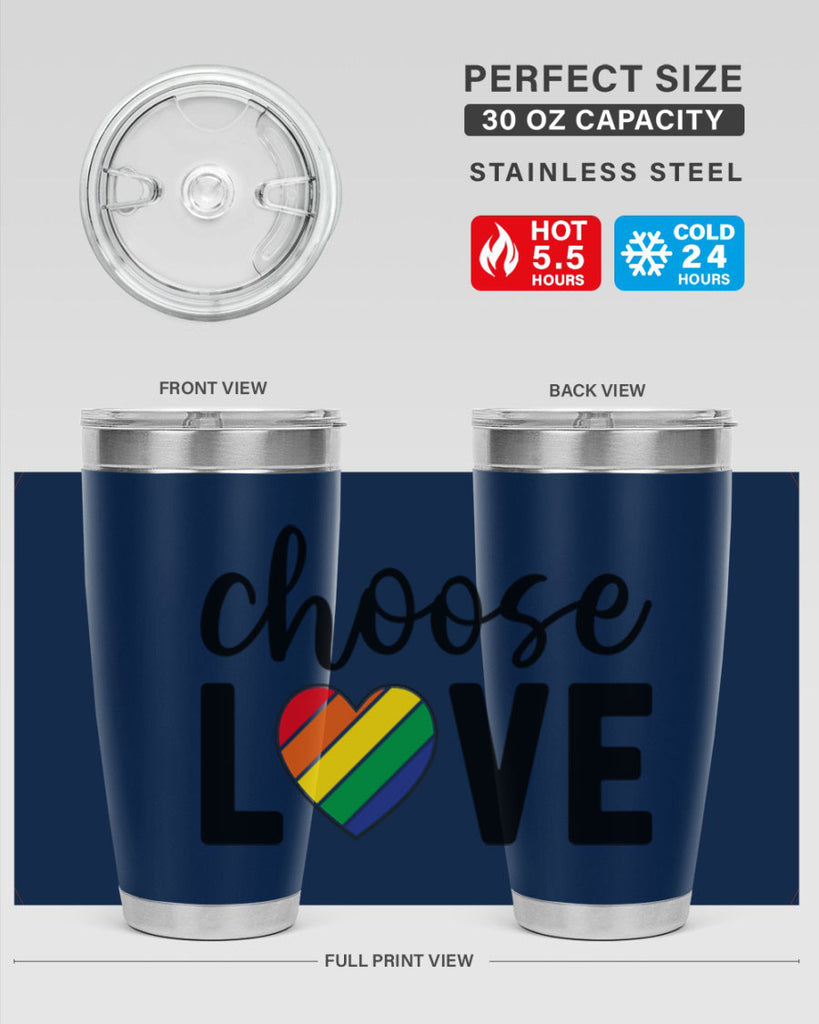 chooselove 150#- lgbt- Tumbler