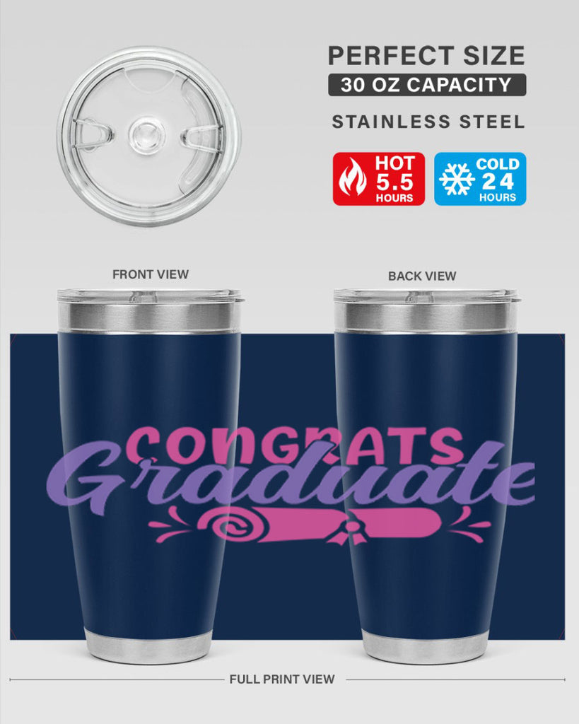 congrats graduate 3#- graduation- Tumbler